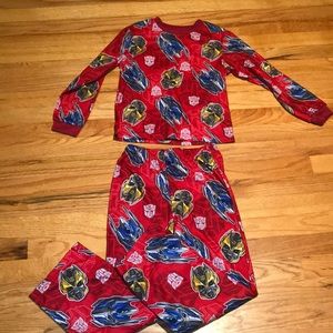 Adorable and comfortable transformer pj’s!
